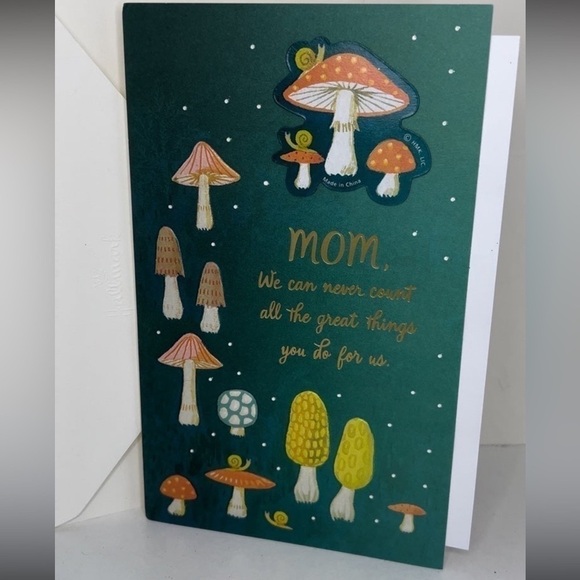 Mother’s Day Mushroom Card Rare - Picture 6 of 16